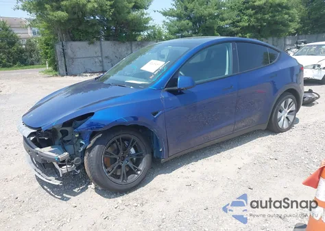 2020 Tesla Model Y Long Range Dual Motor All-Wheel Drive z USA, uszkodzony, nr VIN 5YJYGDEE4LF006867